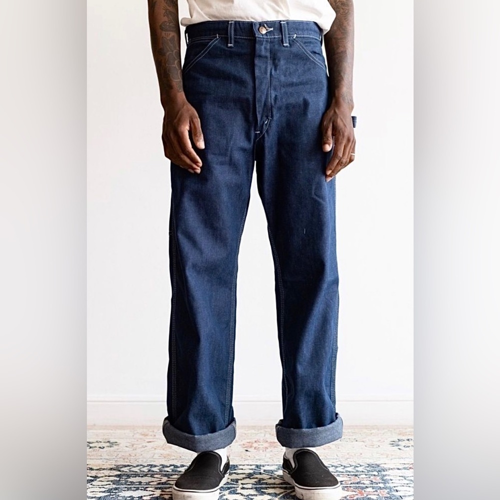 Vintage Dee Cee 1950’s Dark Blue Jeans 42x30 New With Out Tag.